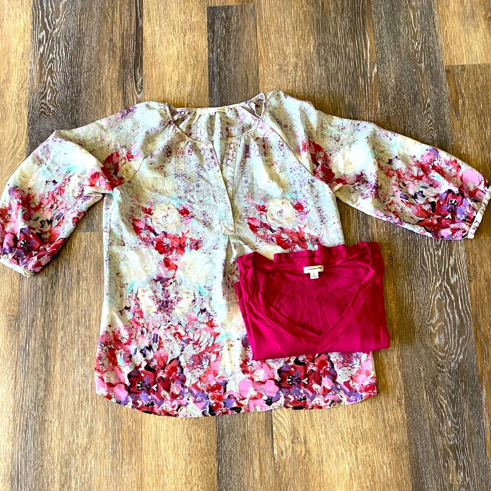 Bundle-BOGO- Violet+Claire SZ M, get free shirt